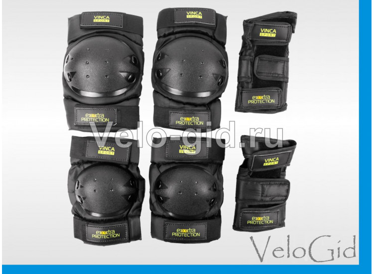 Подростковая защита M Vinca Sport Black